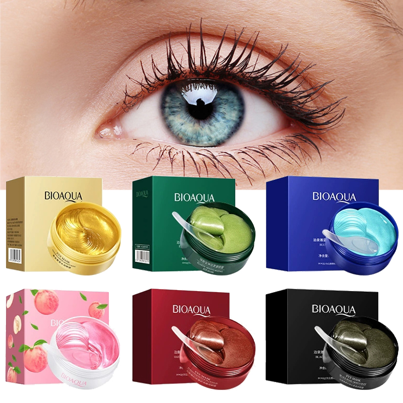 Skincare Bioaqua - 60pcs BIOAQUA Crystal Collagen Eye Patches