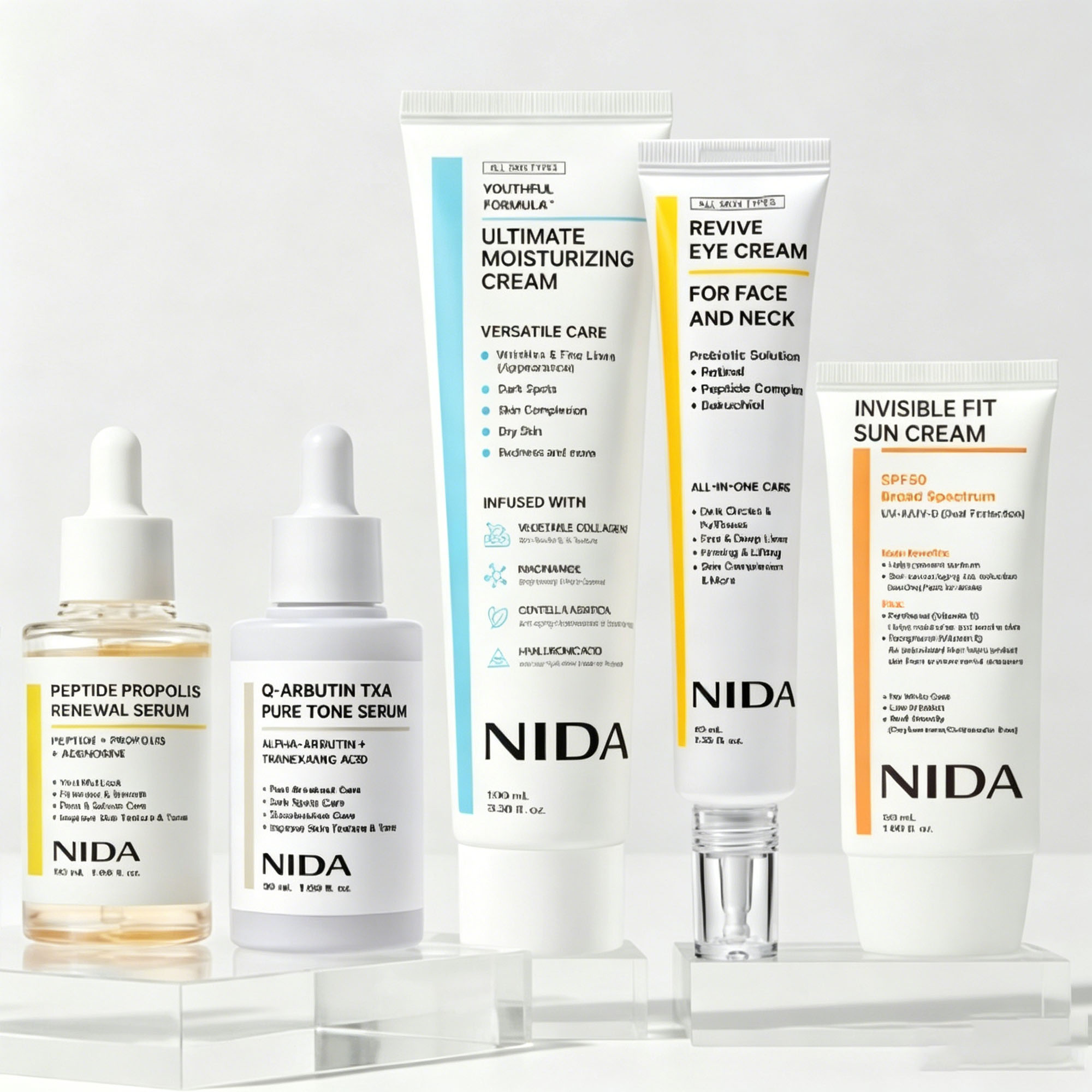 Skincare Retinol - Korea NIDA Centella Asiatica Moisturizing Face