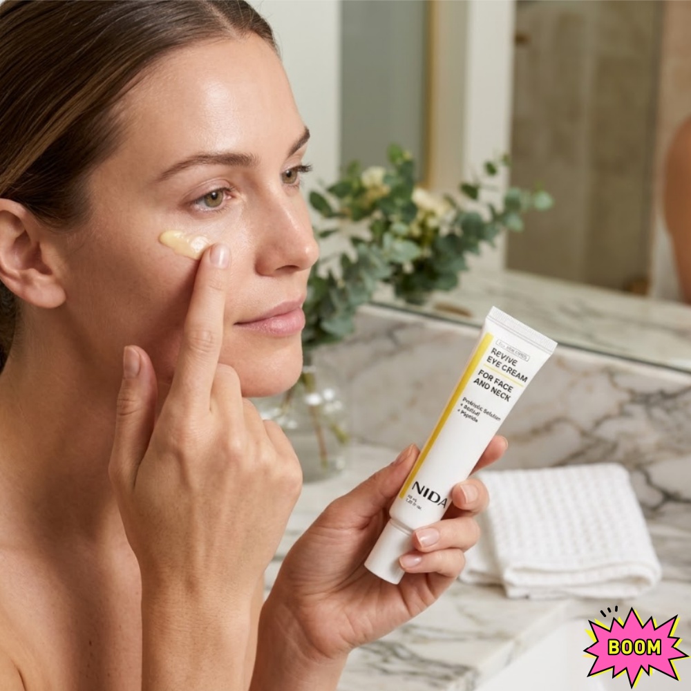 NIDA Retinol Peptide Eye Cream - Skincare Retinol review and price