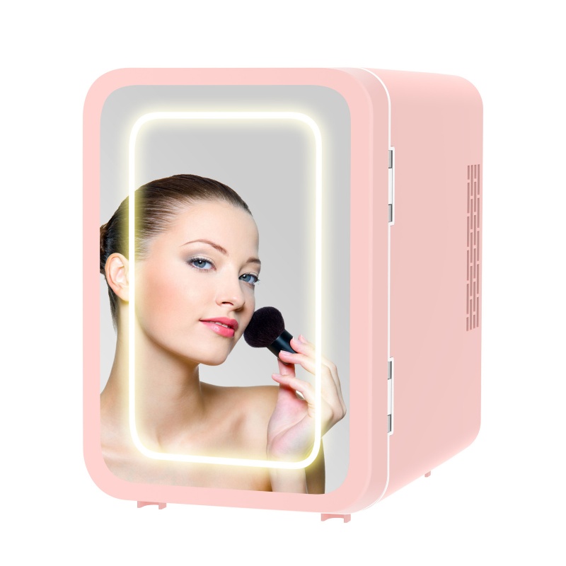 4L Portable Cosmetic Fridge -  - Skincare Pink review and price