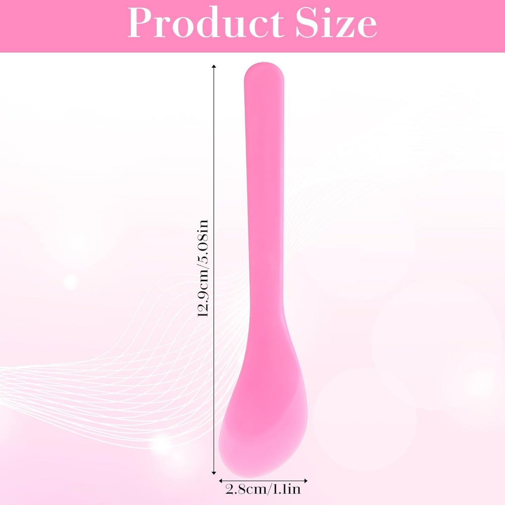 9-Piece Pink Facial Spatula Se - Skincare Pink review and price