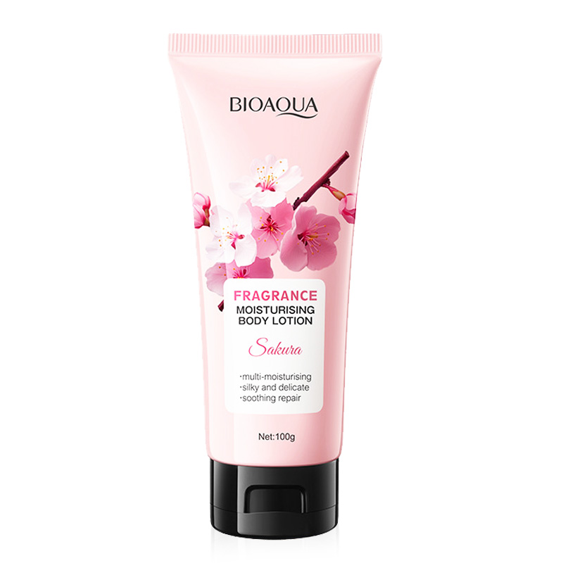 100g BIOAQUA Sakura Fragrance  - Skincare Bioaqua review and price