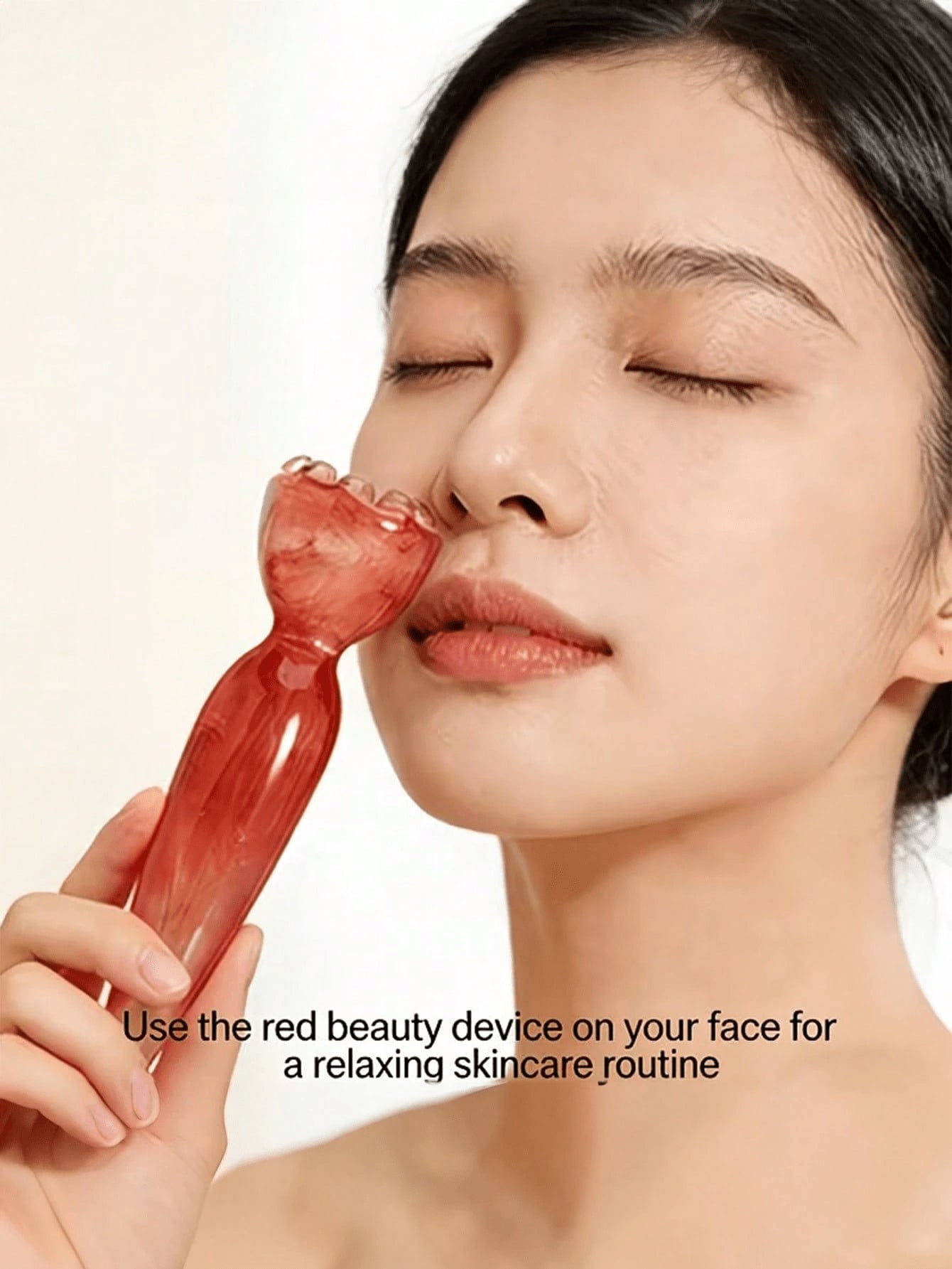 1pc Pink Manual Facial Massage - Skincare Pink review and price