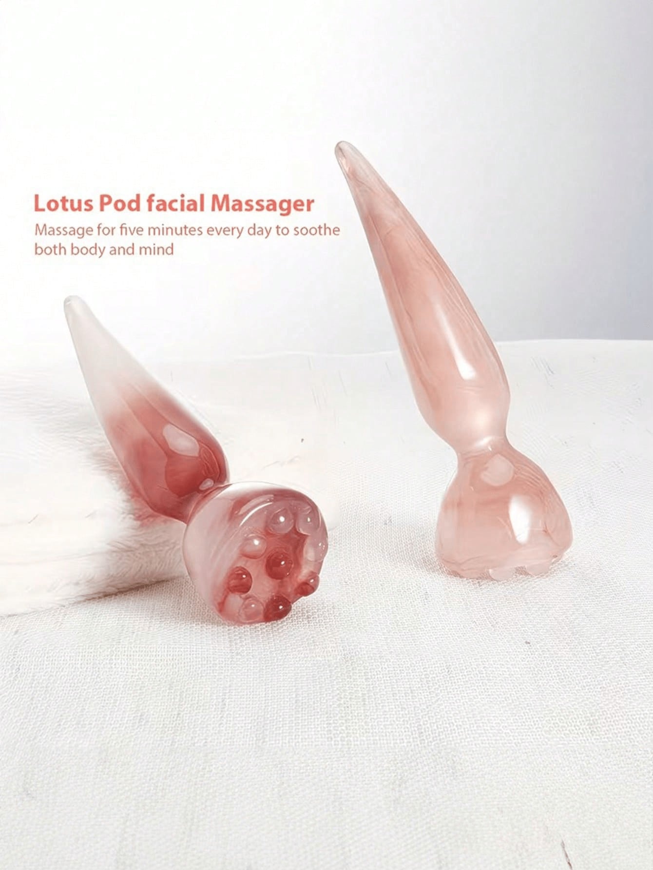 1pc Pink Manual Facial Massage - Skincare Pink review and price