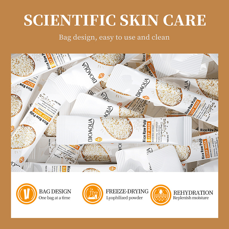 BIOAQUA White Rice Sleeping Fa - Skincare Bioaqua review and price
