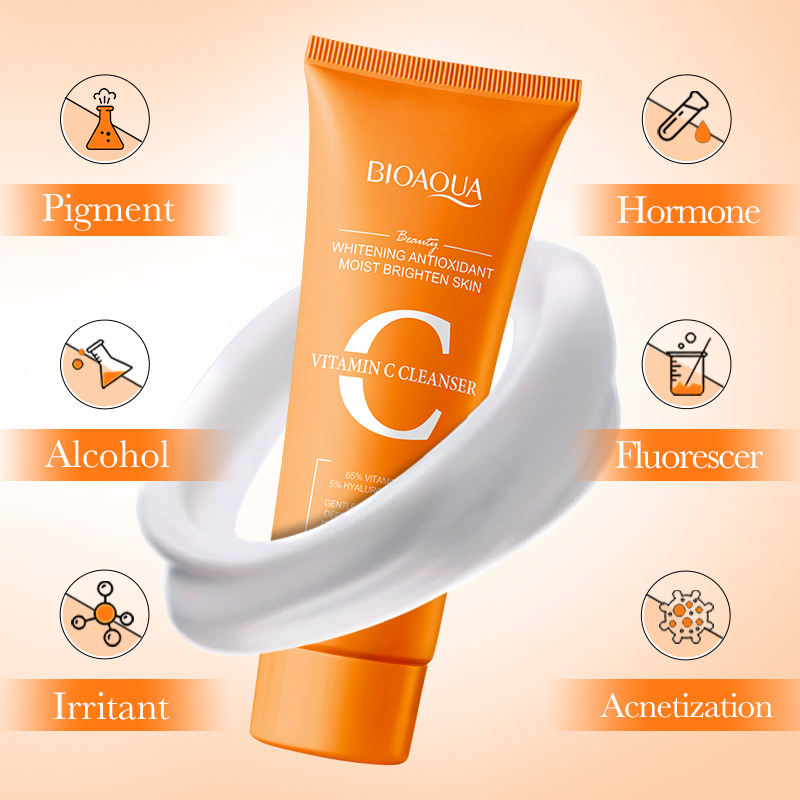BIOAQUA Vitamin C Facial Clean - Skincare Bioaqua review and price